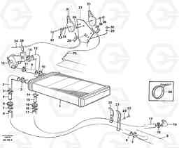 83057 Radiator and control L90C VOLVO BM VOLVO BM L90C SER NO - 14304, Volvo Construction Equipment