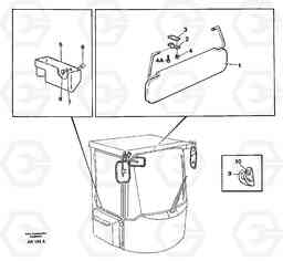 17259 Interior components L90C VOLVO BM VOLVO BM L90C SER NO - 14304, Volvo Construction Equipment