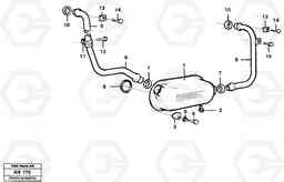 22145 Oil cooler L90C VOLVO BM VOLVO BM L90C SER NO - 14304, Volvo Construction Equipment