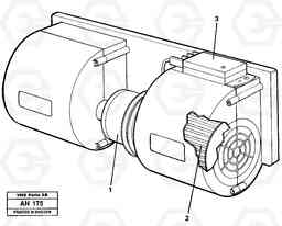 28934 Fan L90C VOLVO BM VOLVO BM L90C SER NO - 14304, Volvo Construction Equipment