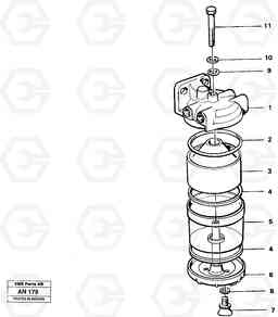 11981 Slurry separator L90C VOLVO BM VOLVO BM L90C SER NO - 14304, Volvo Construction Equipment