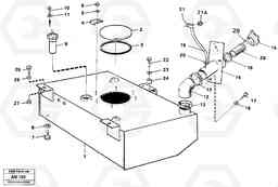 66685 Fuel tank L90C VOLVO BM VOLVO BM L90C SER NO - 14304, Volvo Construction Equipment