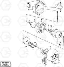 22147 Turbo charger L90C VOLVO BM VOLVO BM L90C SER NO - 14304, Volvo Construction Equipment