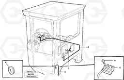 65003 Cable harnesses, cab L90C VOLVO BM VOLVO BM L90C SER NO - 14304, Volvo Construction Equipment