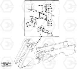 30195 Lamp retainer L90C VOLVO BM VOLVO BM L90C SER NO - 14304, Volvo Construction Equipment