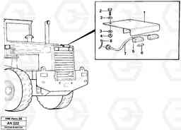 82776 Sign plate. L90C VOLVO BM VOLVO BM L90C SER NO - 14304, Volvo Construction Equipment