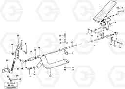 11874 Regulator control L90C VOLVO BM VOLVO BM L90C SER NO - 14304, Volvo Construction Equipment