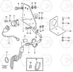 27868 Engine heater L90C VOLVO BM VOLVO BM L90C SER NO - 14304, Volvo Construction Equipment