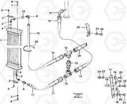 102075 Hydraulic oil cooler L90C VOLVO BM VOLVO BM L90C SER NO - 14304, Volvo Construction Equipment