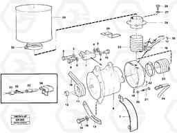 22153 Brushles alternator 50a L90C VOLVO BM VOLVO BM L90C SER NO - 14304, Volvo Construction Equipment