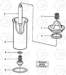 29705 Oil filter L90C VOLVO BM VOLVO BM L90C SER NO - 14304, Volvo Construction Equipment