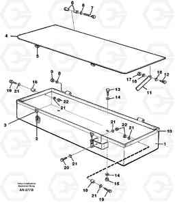 82452 Tool box L90C VOLVO BM VOLVO BM L90C SER NO - 14304, Volvo Construction Equipment