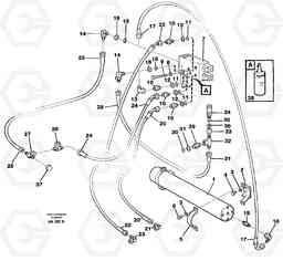 98378 Boom suspension system L90C VOLVO BM VOLVO BM L90C SER NO - 14304, Volvo Construction Equipment