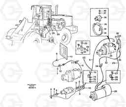 27880 Electrical system: Secondary steering system L90C VOLVO BM VOLVO BM L90C SER NO - 14304, Volvo Construction Equipment