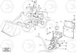 35808 Cable harness for air conditioning L90C VOLVO BM VOLVO BM L90C SER NO - 14304, Volvo Construction Equipment