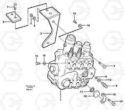 92687 Control valve, Assembly L90C VOLVO BM VOLVO BM L90C SER NO - 14304, Volvo Construction Equipment