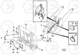 69749 Central lubrication for tool bar. L90C VOLVO BM VOLVO BM L90C SER NO - 14304, Volvo Construction Equipment