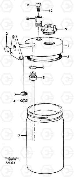 33072 Anti-freeze reservoir L90C VOLVO BM VOLVO BM L90C SER NO - 14304, Volvo Construction Equipment