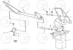 84729 Dual brake pedals L90C VOLVO BM VOLVO BM L90C SER NO - 14304, Volvo Construction Equipment
