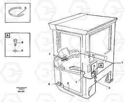 11627 Cable harness for Cdc-steering. L90C VOLVO BM VOLVO BM L90C SER NO - 14304, Volvo Construction Equipment