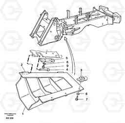 30204 Bottom-guard plates L90C VOLVO BM VOLVO BM L90C SER NO - 14304, Volvo Construction Equipment