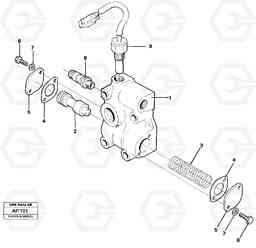 92045 Lubricating oil valve L120C VOLVO BM VOLVO BM L120C SER NO - 11318, Volvo Construction Equipment