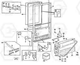 98302 Door L120C VOLVO BM VOLVO BM L120C SER NO - 11318, Volvo Construction Equipment