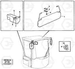 12562 Interior components L120C VOLVO BM VOLVO BM L120C SER NO - 11318, Volvo Construction Equipment