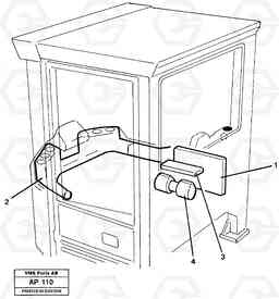 14094 Heating system L120C VOLVO BM VOLVO BM L120C SER NO - 11318, Volvo Construction Equipment