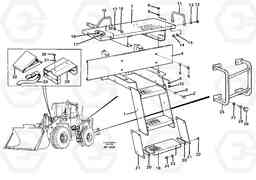 53311 Foot step L120C VOLVO BM VOLVO BM L120C SER NO - 11318, Volvo Construction Equipment