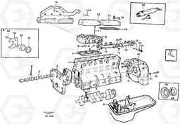 57054 Engine with fitting parts L120C VOLVO BM VOLVO BM L120C SER NO - 11318, Volvo Construction Equipment