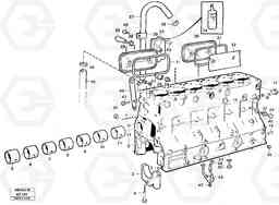 98009 Cylinder block L120C VOLVO BM VOLVO BM L120C SER NO - 11318, Volvo Construction Equipment