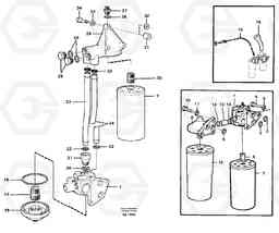 38200 Oil filter L120C VOLVO BM VOLVO BM L120C SER NO - 11318, Volvo Construction Equipment