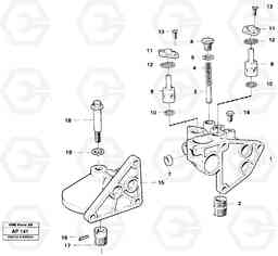 57061 Housing, oil filter L120C VOLVO BM VOLVO BM L120C SER NO - 11318, Volvo Construction Equipment