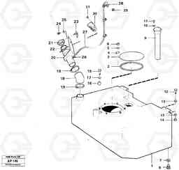 66686 Fuel tank L120C VOLVO BM VOLVO BM L120C SER NO - 11318, Volvo Construction Equipment