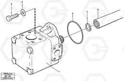 25646 Hydraulic - oil pump Assembly L120C VOLVO BM VOLVO BM L120C SER NO - 11318, Volvo Construction Equipment