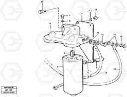 34785 Extra fuel filter L120C VOLVO BM VOLVO BM L120C SER NO - 11318, Volvo Construction Equipment