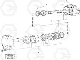 10876 Hydraulic pump L120C VOLVO BM VOLVO BM L120C SER NO - 11318, Volvo Construction Equipment