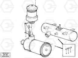 88361 Pre cleaner cyclone type L120C VOLVO BM VOLVO BM L120C SER NO - 11318, Volvo Construction Equipment