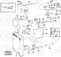 81631 Cooling system L120C VOLVO BM VOLVO BM L120C SER NO - 11318, Volvo Construction Equipment