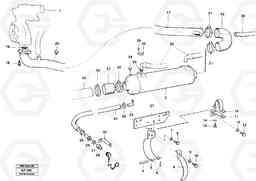 83218 Cooling system: oil cooler L120C VOLVO BM VOLVO BM L120C SER NO - 11318, Volvo Construction Equipment