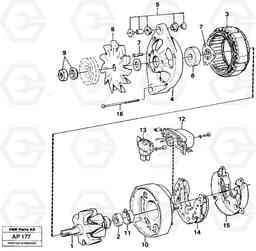 21563 Alternator L120C VOLVO BM VOLVO BM L120C SER NO - 11318, Volvo Construction Equipment