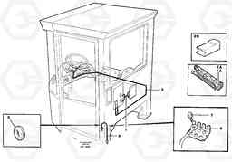 65006 Cable harnesses, cab L120C VOLVO BM VOLVO BM L120C SER NO - 11318, Volvo Construction Equipment