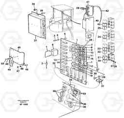 27223 Electrical distribution box L120C VOLVO BM VOLVO BM L120C SER NO - 11318, Volvo Construction Equipment