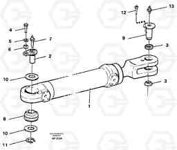 29289 Hydraulic cylinder Assembly L120C VOLVO BM VOLVO BM L120C SER NO - 11318, Volvo Construction Equipment