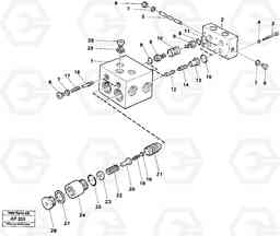 77478 Shift valve L120C VOLVO BM VOLVO BM L120C SER NO - 11318, Volvo Construction Equipment