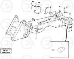 12553 Counterweight L120C VOLVO BM VOLVO BM L120C SER NO - 11318, Volvo Construction Equipment