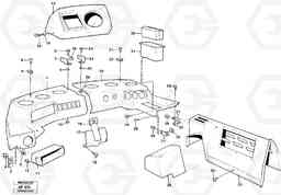 78041 Instrument panel L120C VOLVO BM VOLVO BM L120C SER NO - 11318, Volvo Construction Equipment