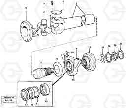 21771 Propeller shaft L120C VOLVO BM VOLVO BM L120C SER NO - 11318, Volvo Construction Equipment