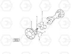 12289 Propeller shaft L120C VOLVO BM VOLVO BM L120C SER NO - 11318, Volvo Construction Equipment